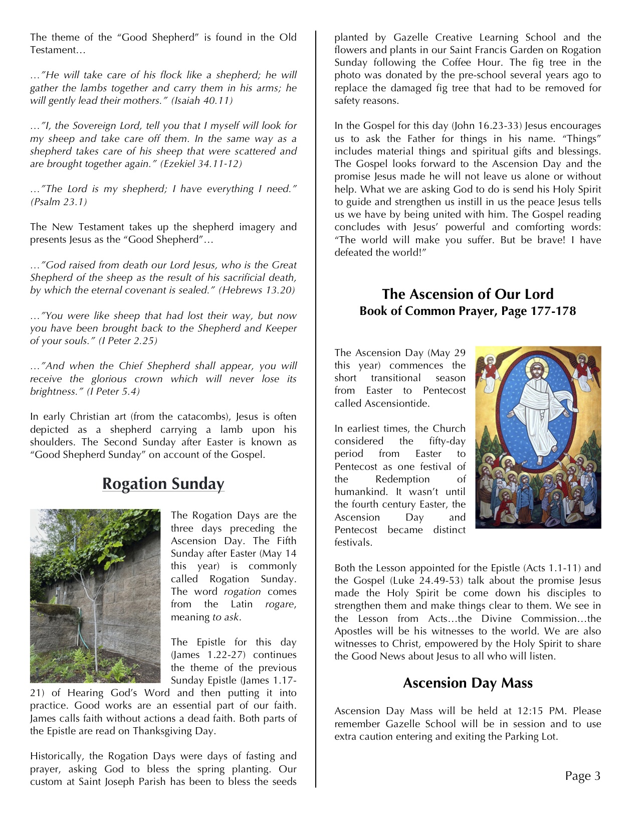 Parish Times - Easter